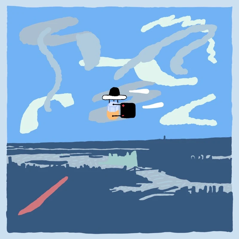 December album cover by Tanner Carlson